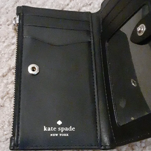 Kate Spade Black Leather Wallet - Picture 7 of 8